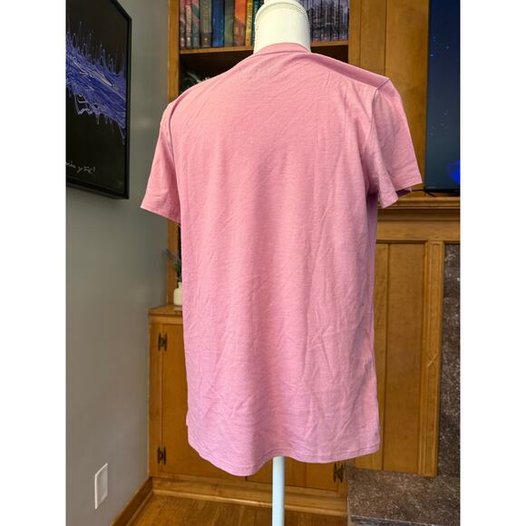NWT Lucky Brand Rolling Stones Pink T-Shirt Sz. M - Picture 6 of 8
